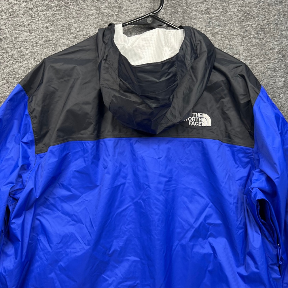 The North Face Jacket Mens XL Blue Black Hyvent Venture NF0A4P8KEF1 Rain Coat - Picture 15 of 16